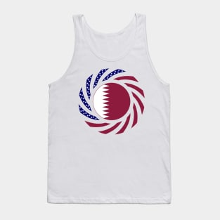 Qatari American Multinational Patriot Flag Series Tank Top